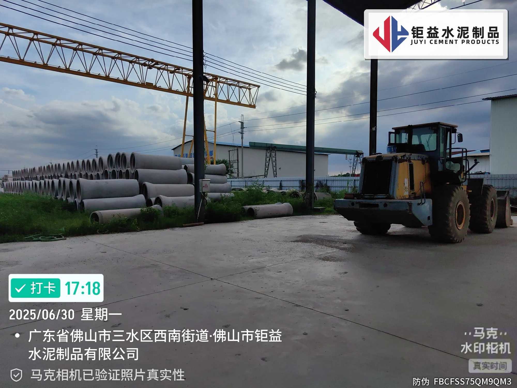 钜益厂区实拍：成品堆场